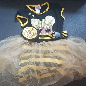 Dress size 6t but runs small it's like a size 5t